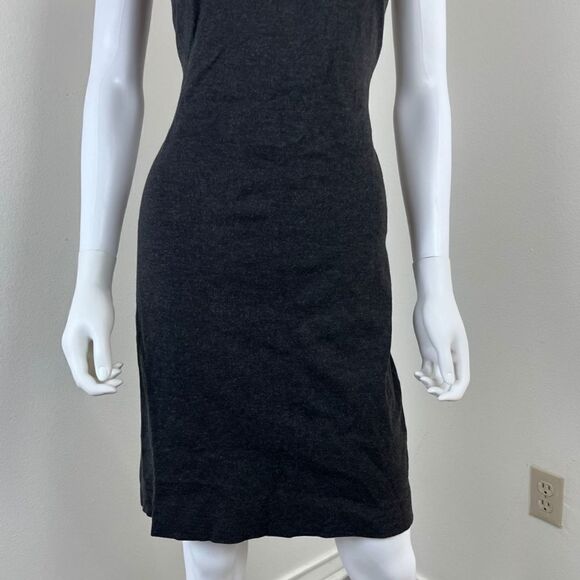 M.M.Lafleur The Lydia Women Size 10 Gray Sleevless Sheath Mini Dress Minimalist - Picture 11 of 17